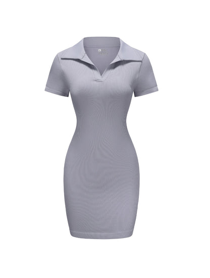 Ribbed Bodycon Mini Dress