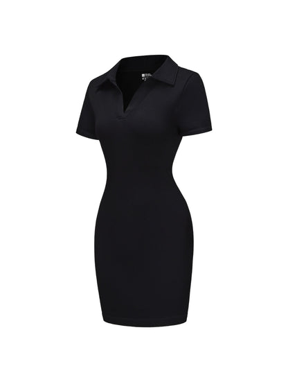 Ribbed Bodycon Mini Dress