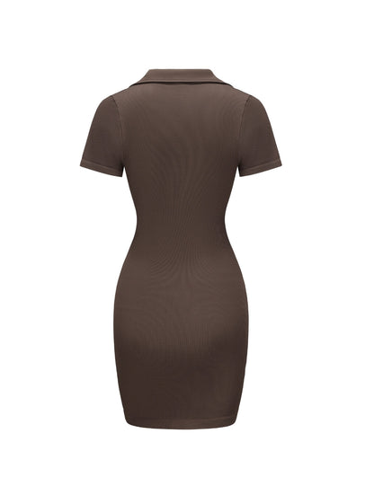 Ribbed Bodycon Mini Dress