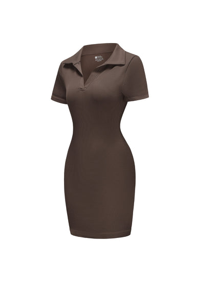 Ribbed Bodycon Mini Dress