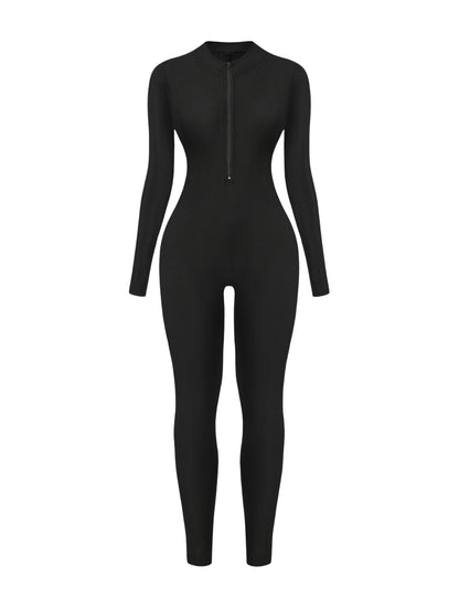 Snatched Rib Jumpsuit