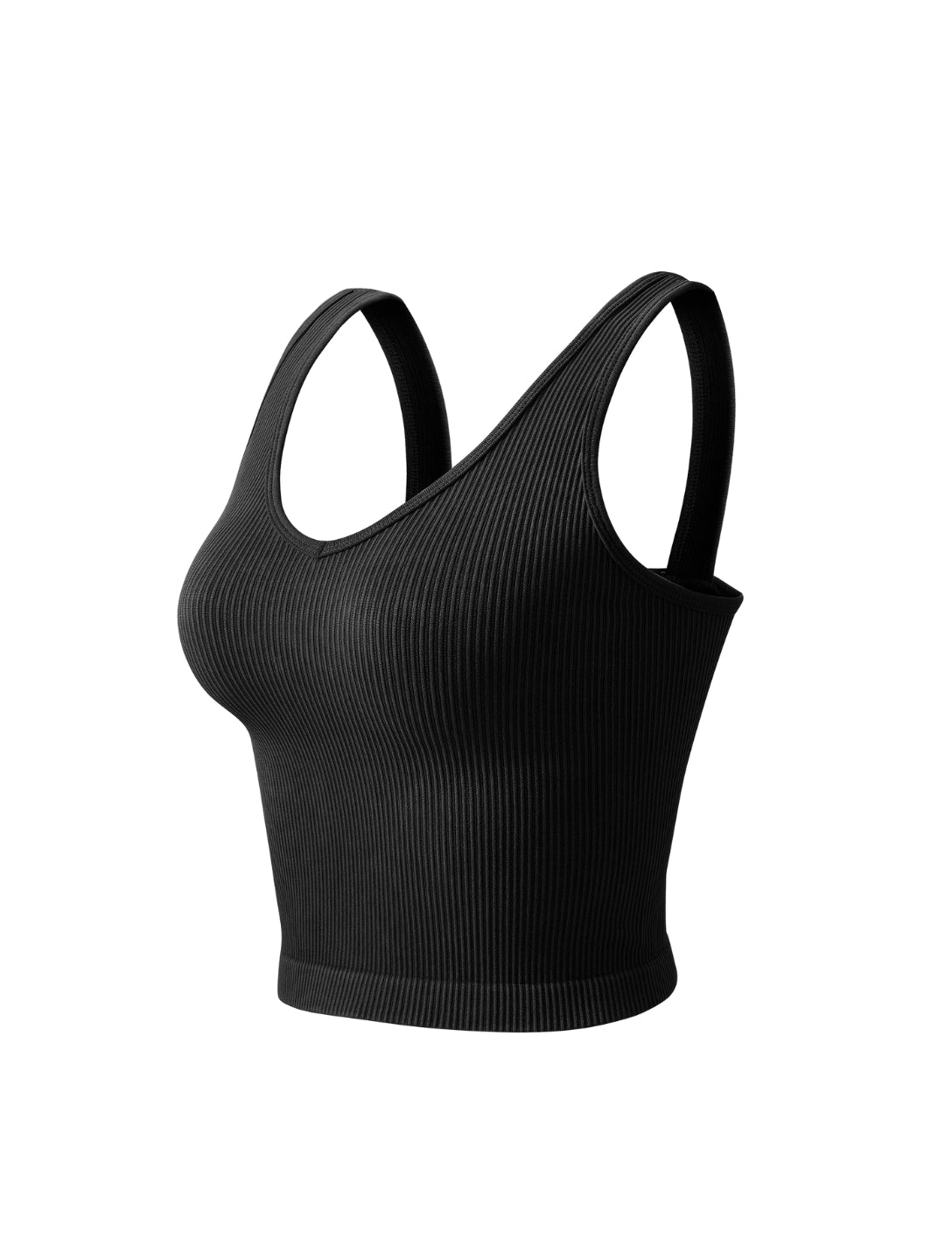 Ribbed Sculpt Crop