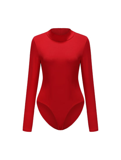 Long Sleeve Turtle Neck Bodysuit