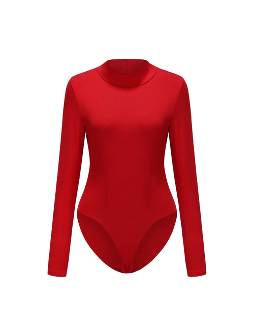 Long Sleeve Turtle Neck Bodysuit