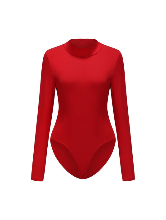 Long Sleeve Turtle Neck Bodysuit