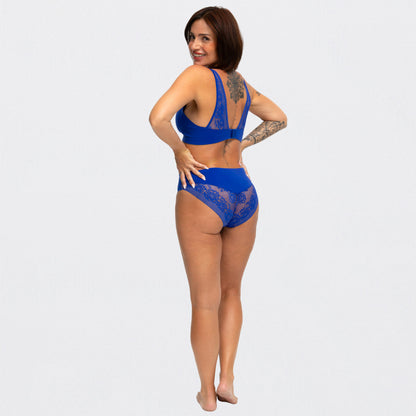 Comfort push up bra with lace