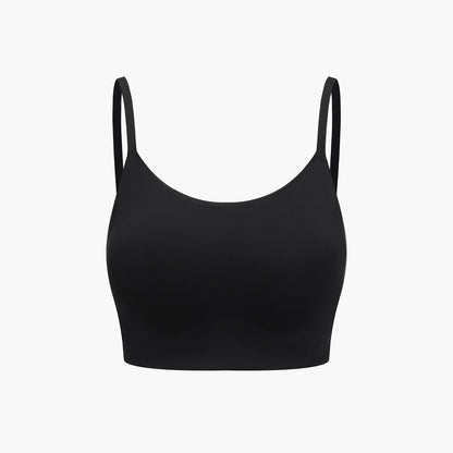 Scoop neck bra