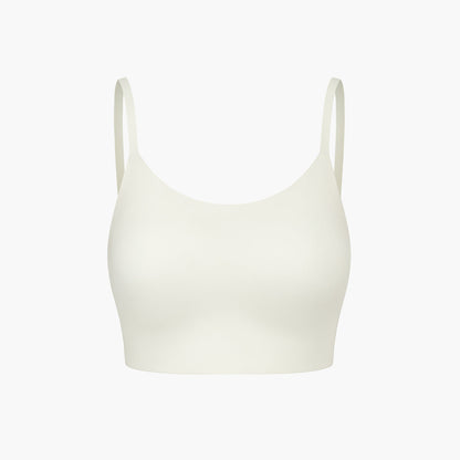 Scoop neck bra