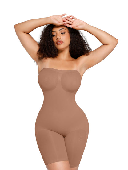 Strapless Sculpting Shapewear Bodysuit