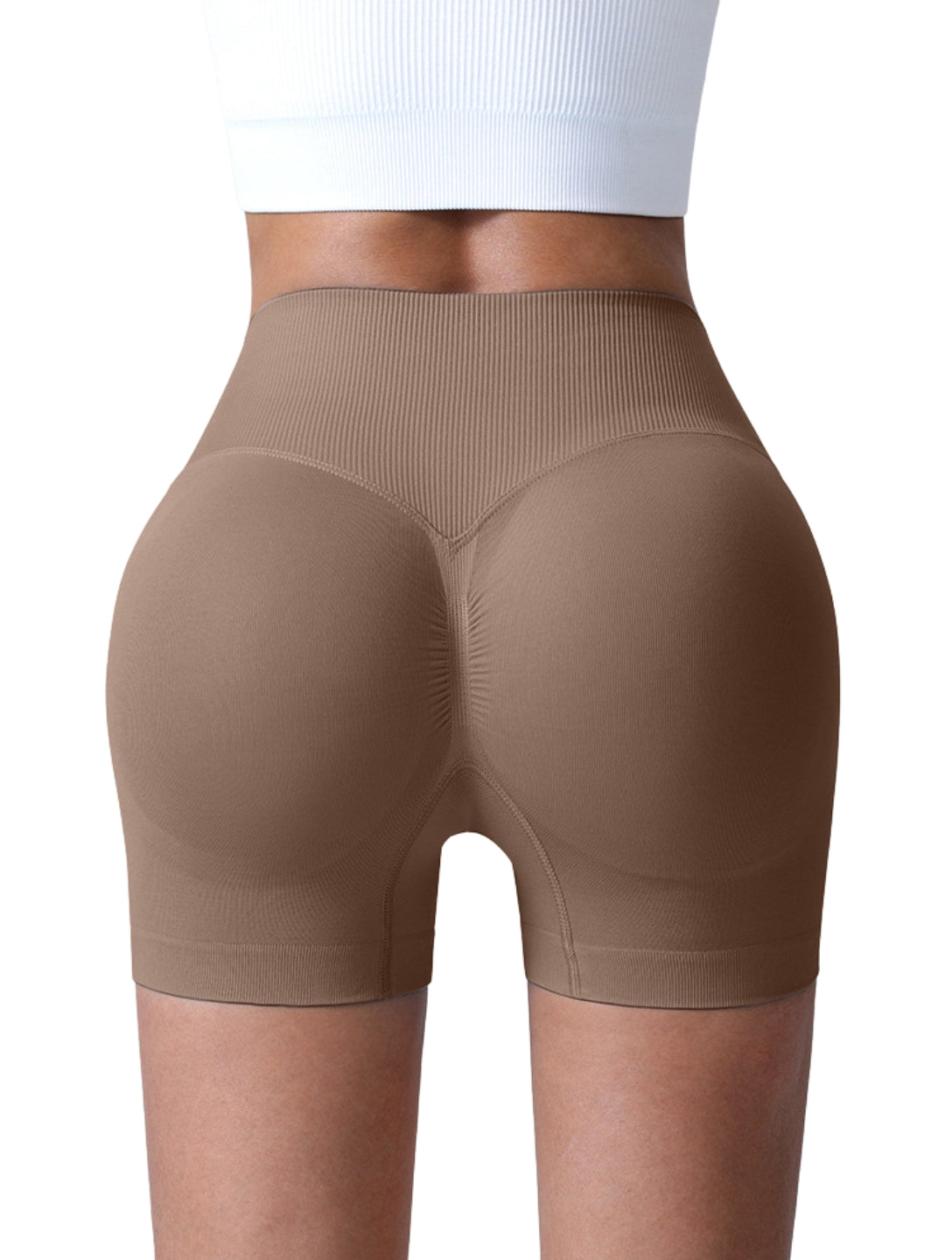 Sculpt V-Waist Scrunch Shorts