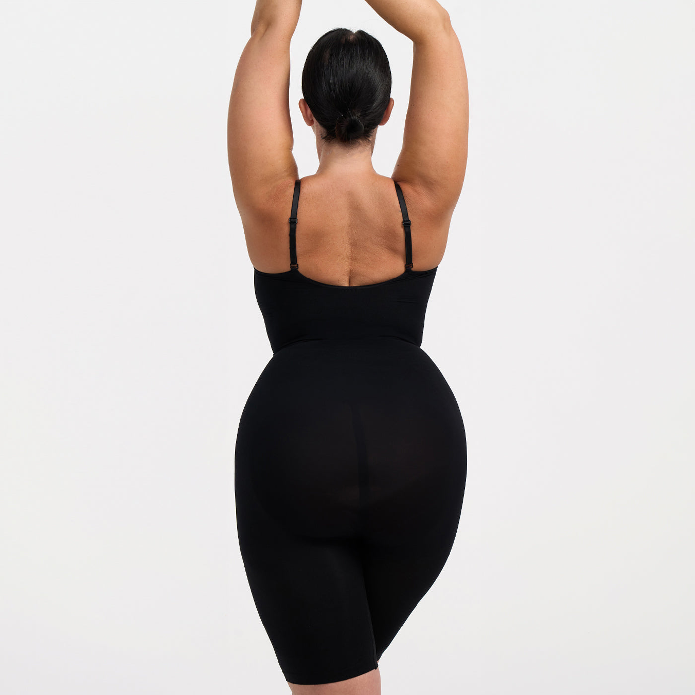 Bodysuit sculpting shapewear with shorts