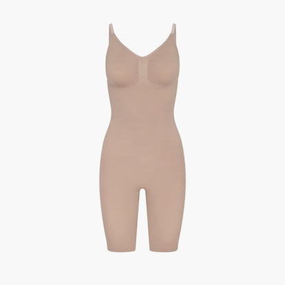 Bodysuit sculpting shapewear with shorts