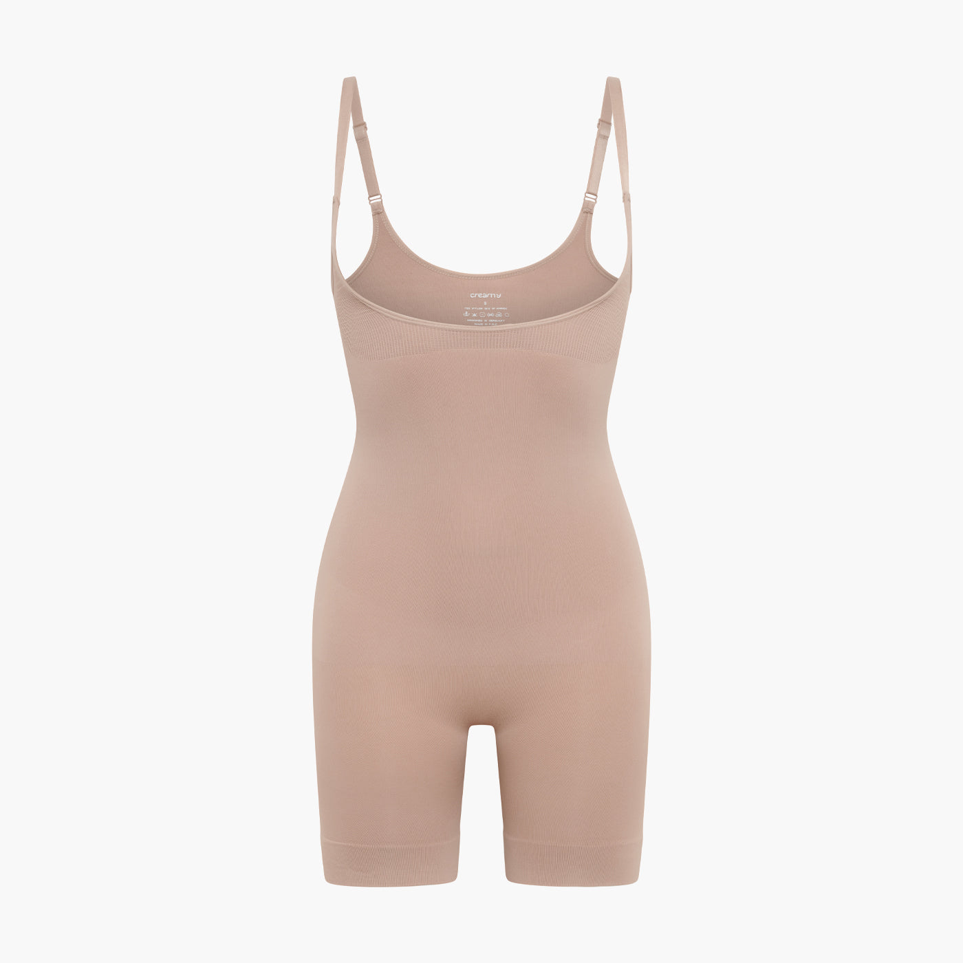 Bodysuit sculpting shapewear with open bust