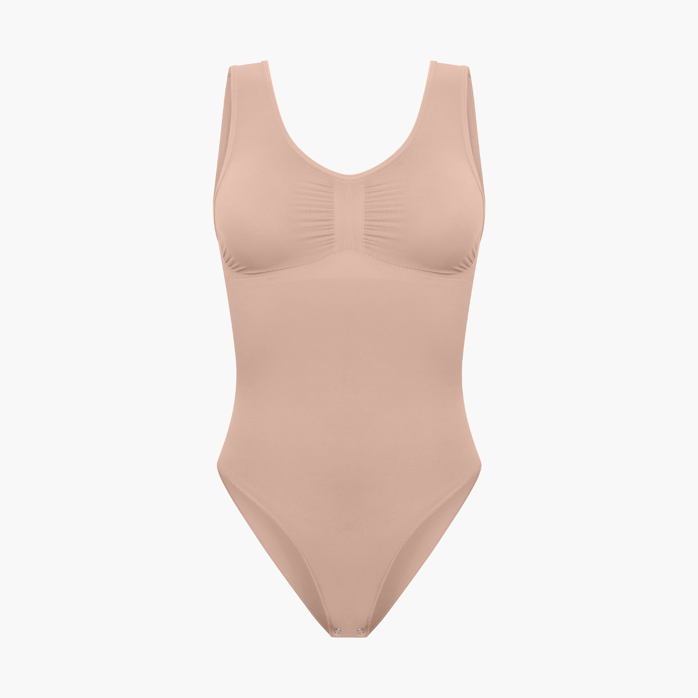 Tank bodysuit sculpting shapewear with briefs