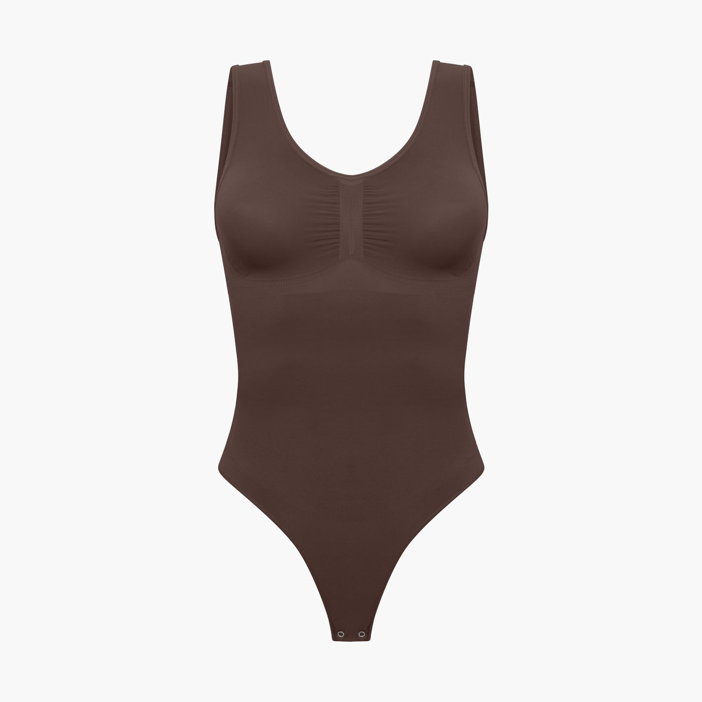 Tank bodysuit sculpting shapewear with thong