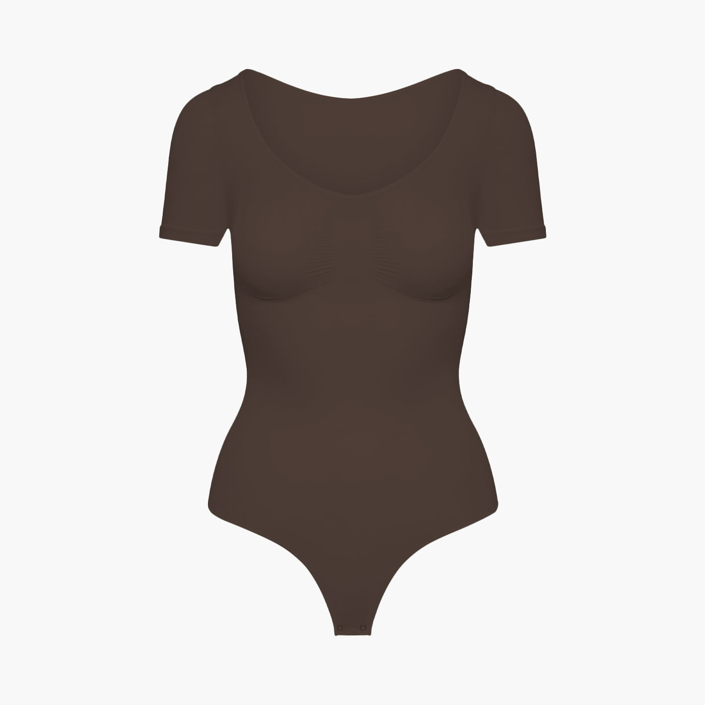 T-shirt bodysuit sculpting shapewear with string