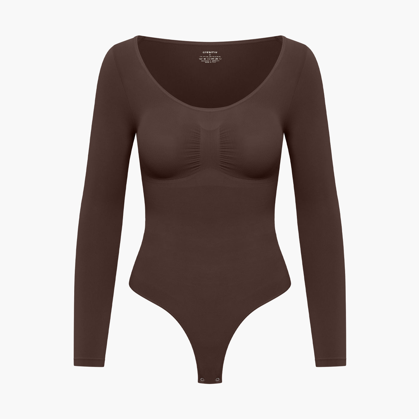 Bodysuit Sculpting Shapewear longsleeve with string