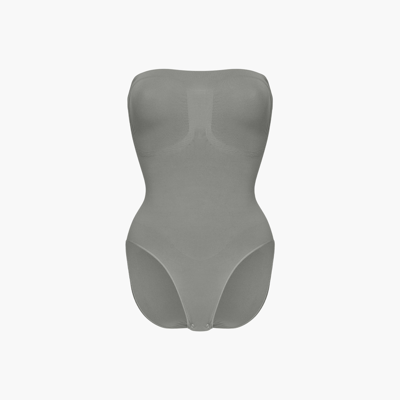 Strapless bodysuit sculpting shapewear with briefs