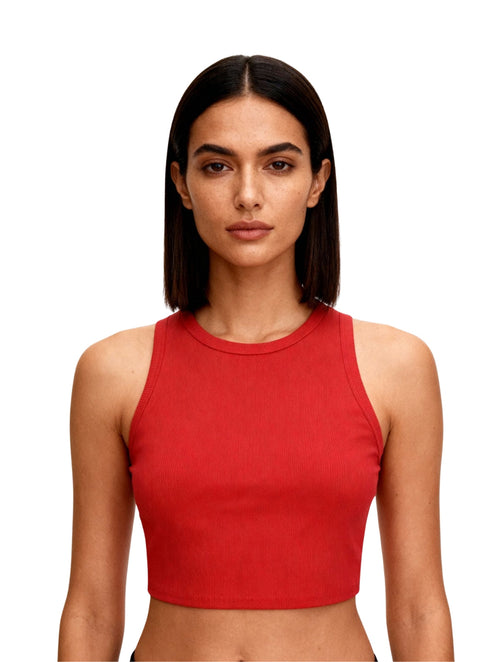 Ribbed Sculpt Tank Top