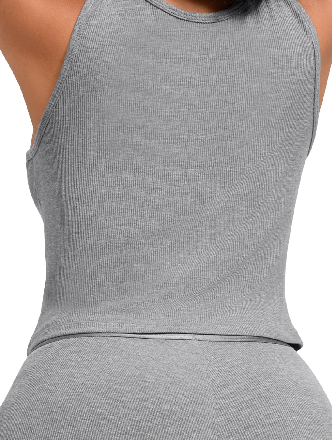 Square Neck Ribbed Tank
