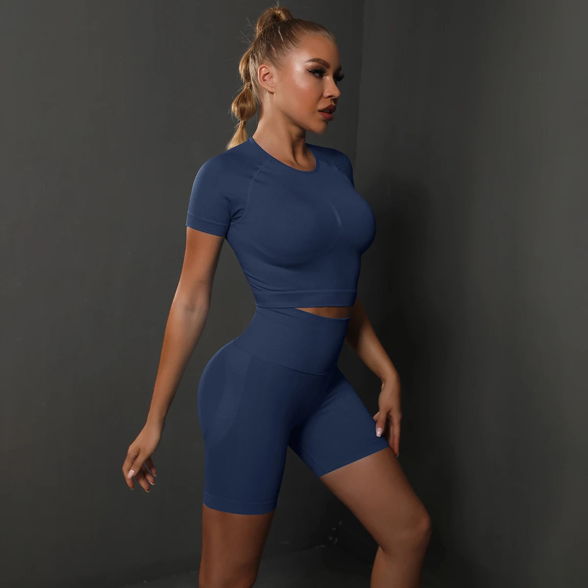 SculptFit Seamless Set – Teal