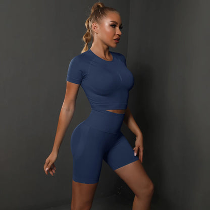 SculptFit Seamless Set – Teal