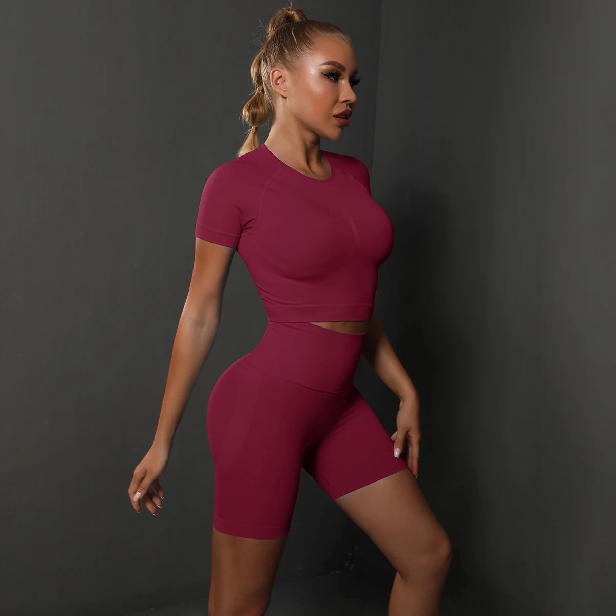 SculptFit Seamless Set – Teal