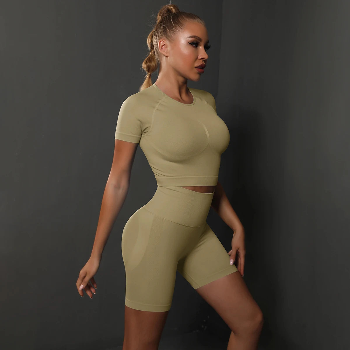 SculptFit Seamless Set – Teal