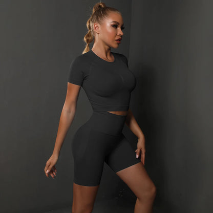 SculptFit Seamless Set – Teal
