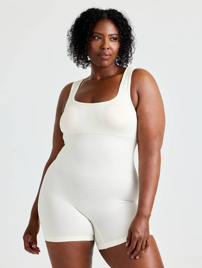 Square Neck Shapewear Jumpsuit