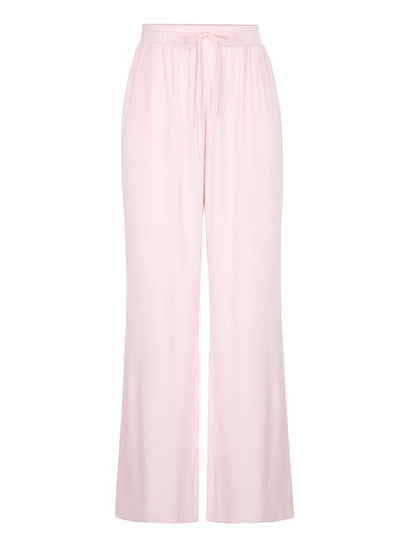 Wide Leg Ribbed Lounge Pants